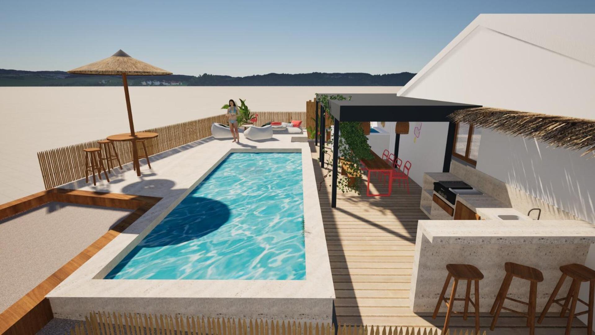 Les Brezines - Maison Clim Terrasse Piscine Au Coeur De Mus Maisoncarreeconciergerie Kültér fotó