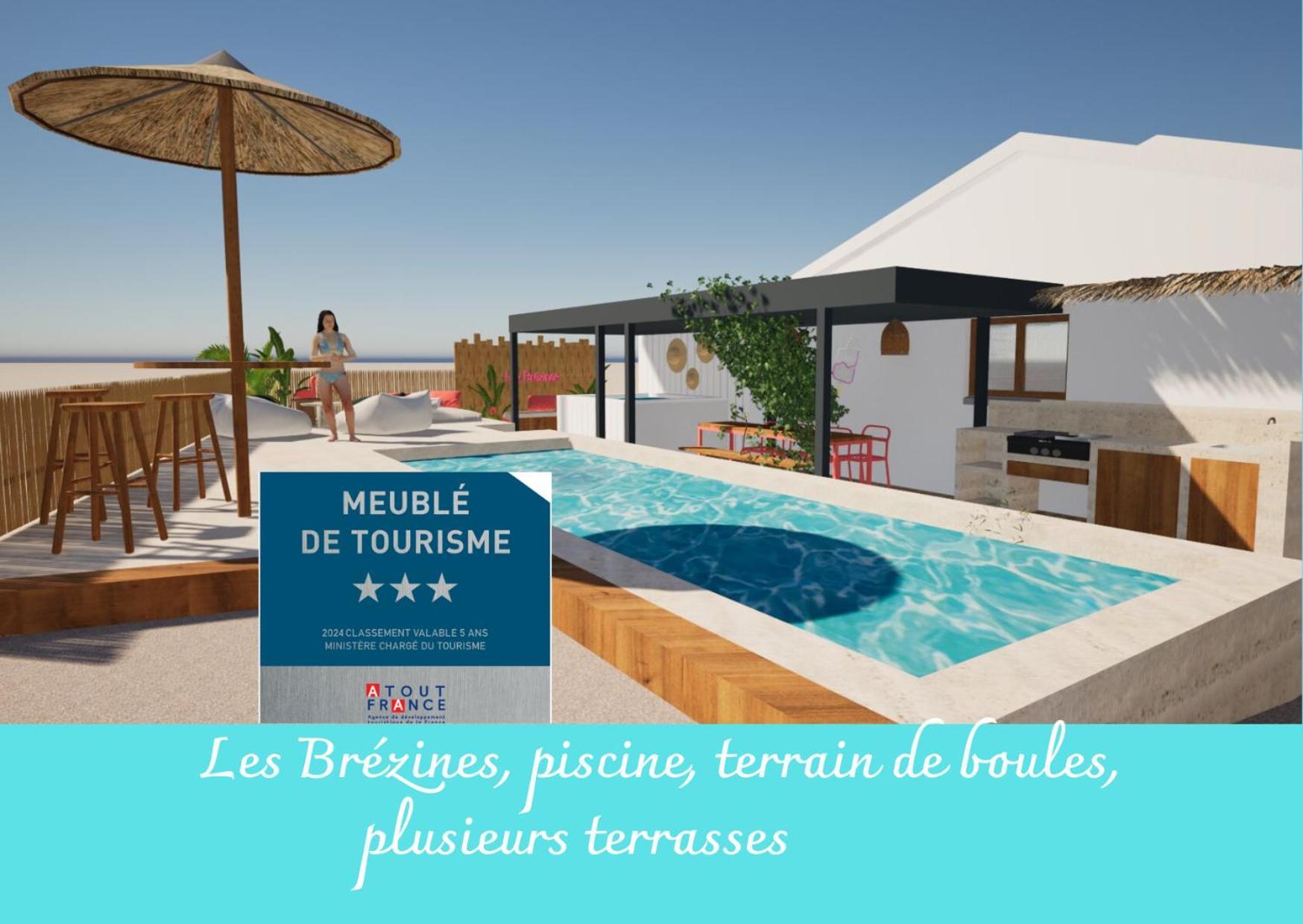 Les Brezines - Maison Clim Terrasse Piscine Au Coeur De Mus Maisoncarreeconciergerie Kültér fotó